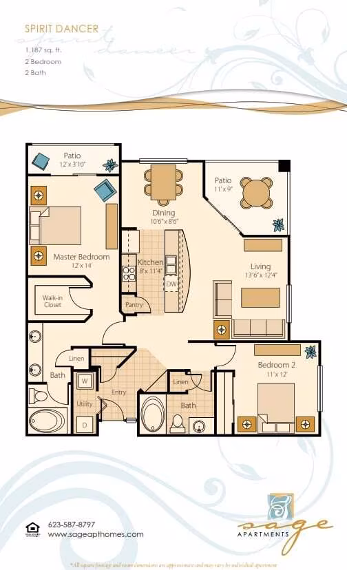 Spirit Dancer 2047 floor plan